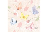 Duni Servetten Sweet Peach 24x24cm