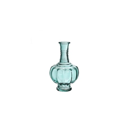 Trevi vaas glas Ø9xH15cm licht blauw