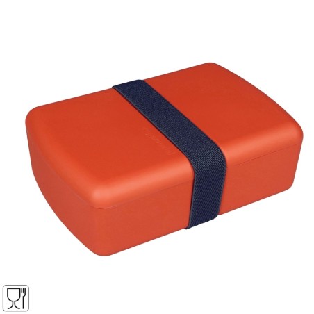 Broodtrommel Time-Out rood 19x12,5x6cm