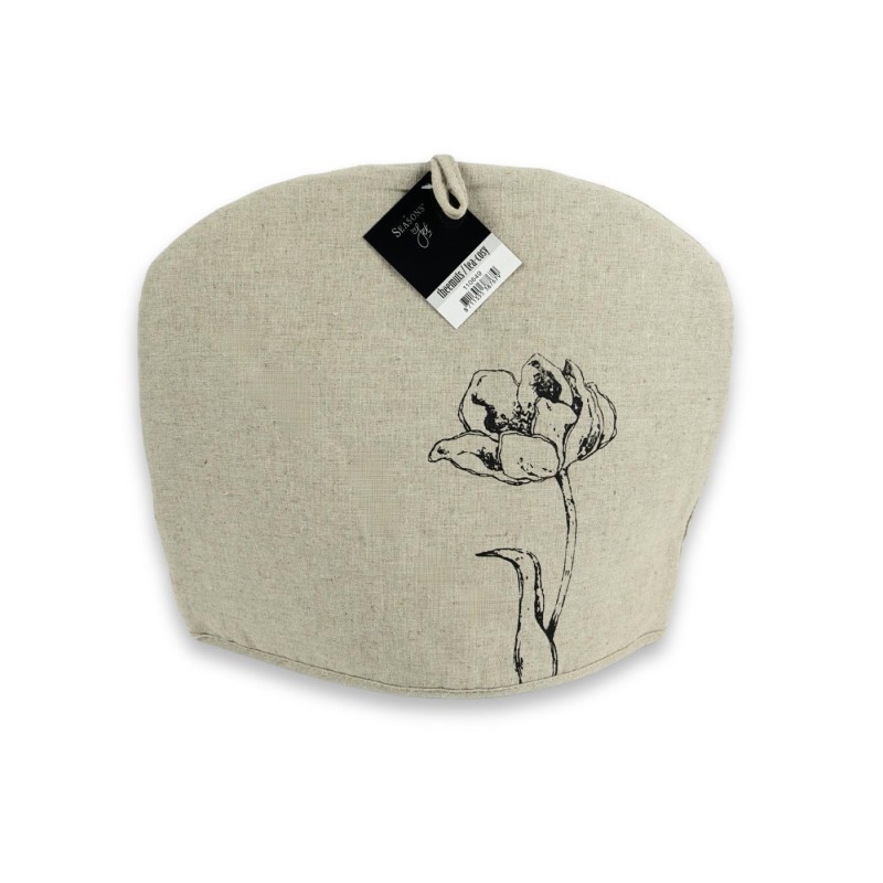 Jet theemuts Seasons linnen beige 35cm