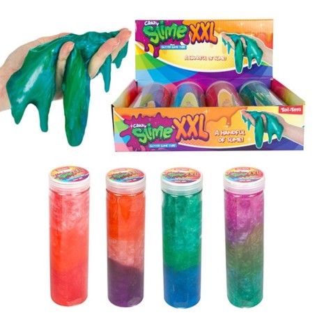 Toi Toys Crazy Slime glitter in koker