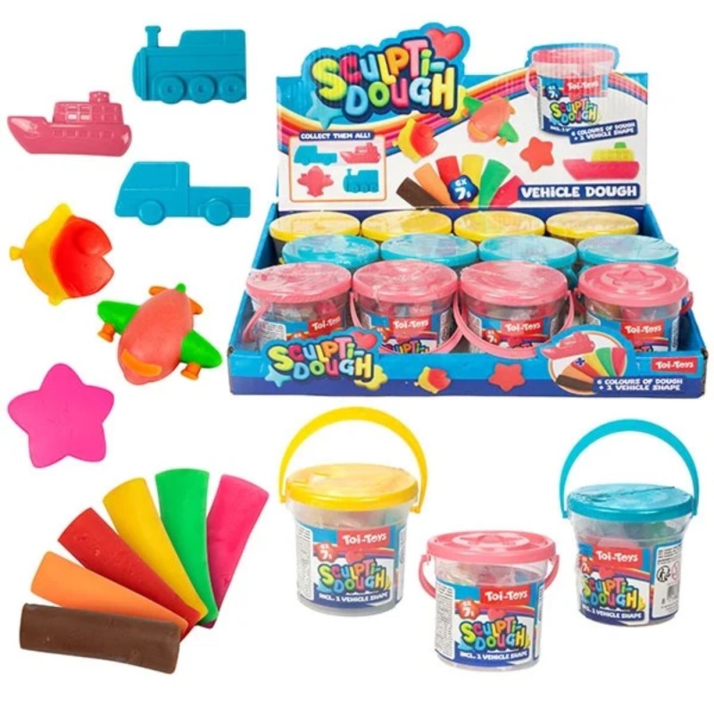 Toi Toys Sculptidough kleiset in emmer