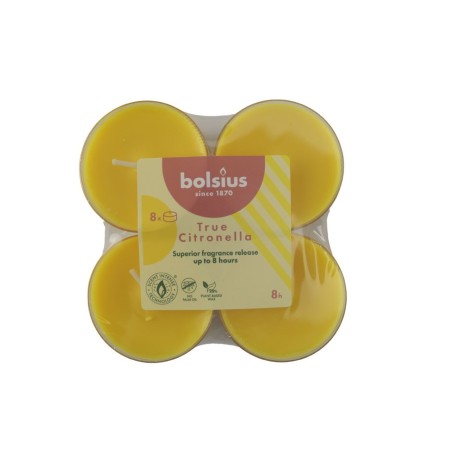 Bolsius True Citronella Maxi theelichten
