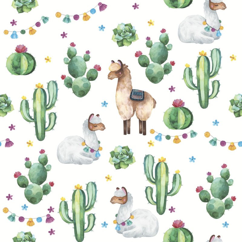 Duni Servetten Lamas 33x33cm