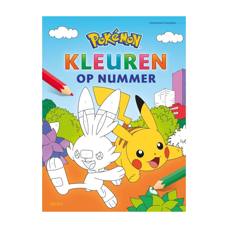 Deltas Pokémon Kleuren op nummer