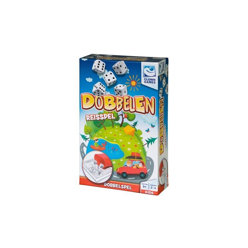 Clown Dobbelen Reisspel