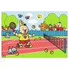 Bumba Puzzel - Tennis, 6st.
