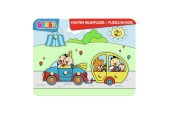 Bumba Houten Puzzel Auto