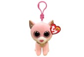 Ty Beanie Boo's Clip Fiona Pink Cat, 7cm
