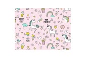 Inpakpapier Eenhoorns, 3 mtr.