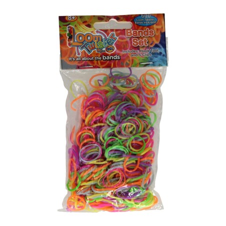 Loombands Glow in the Dark Set, 600st.