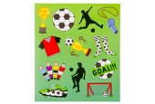 Stickervel Voetbal