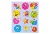 Stickervel Gezichtjes