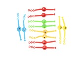 Armband Lachgezicht Kleur, set van 12st.