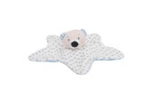 Baby Eco Pluche Knuffeldoekje Beer Ster - Blauw