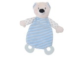 Baby Eco Pluche Knuffeldoekje Beer - Roze