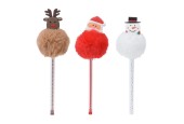 Balpen Kerst met Pompon