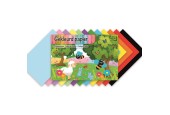 Dutch Crafts Craft bloc A4 36 feuilles de papier coloré FSC