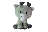 Lumo Stars Corduroy Reindeer Milo, 15cm