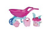 Kruiwagen Strandset Piraten Roze