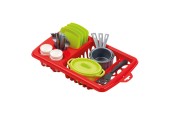 Ecoiffier 100% Chef Serviesset met Afdruiprek