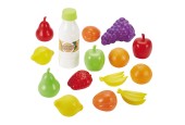 Ecoiffier Speelgoed Eten Fruit en Groenten, 15dlg.