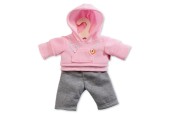 Poppen Jogging Outfit - Roze, 35-45 cm
