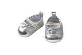 Poppenballerina's Glitter - Zilver, 30-34 cm