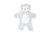 Poppenoutfit Onesie Pinguin, 28-35 cm