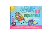 Aquarelblok A3, 24 Vellen