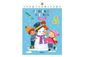 Plak- en Kleur Stickerboek Winter