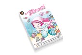 Glitter Kleur- en Stickerboek - Zeemeermin
