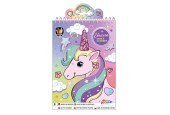 Kleur- en Stickerboek Eenhoorn