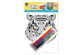 Kleuren op Nummer A4 - Leeuw