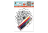 Kleuren op Nummer A4 - Mandala