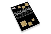 Glitter Papier Blok A4, 10 vellen (2x5 kleuren)