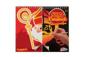 Sinterklaas Krasboek - Kras de tekening af