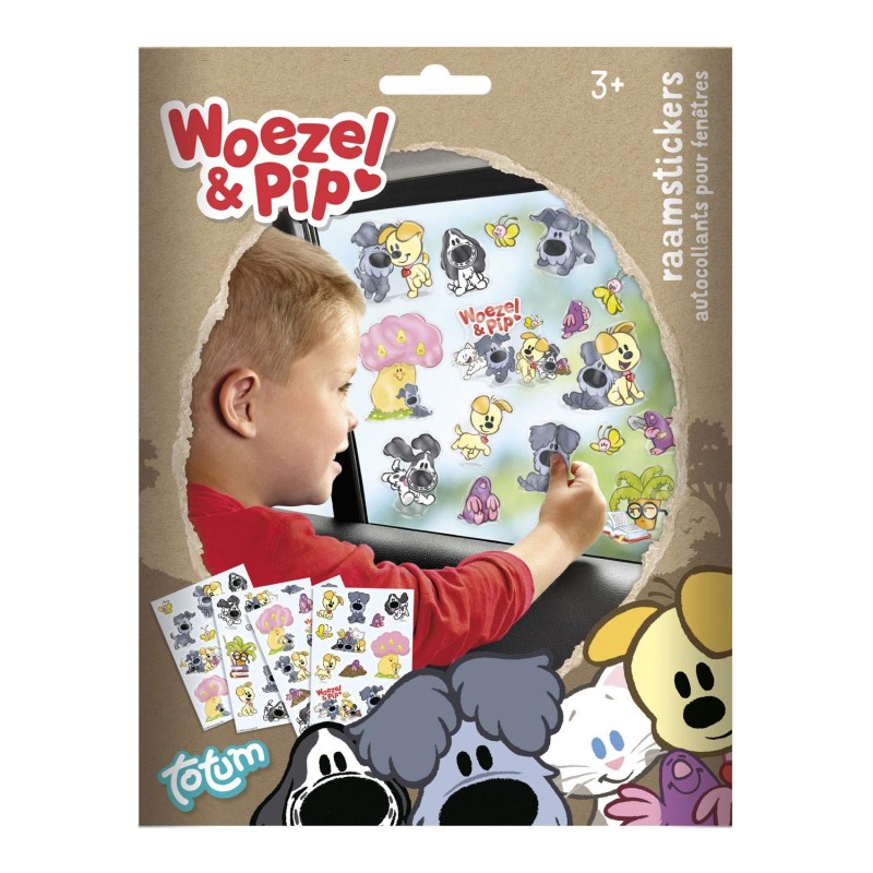 Totum Woezel & Pip Raamstickers