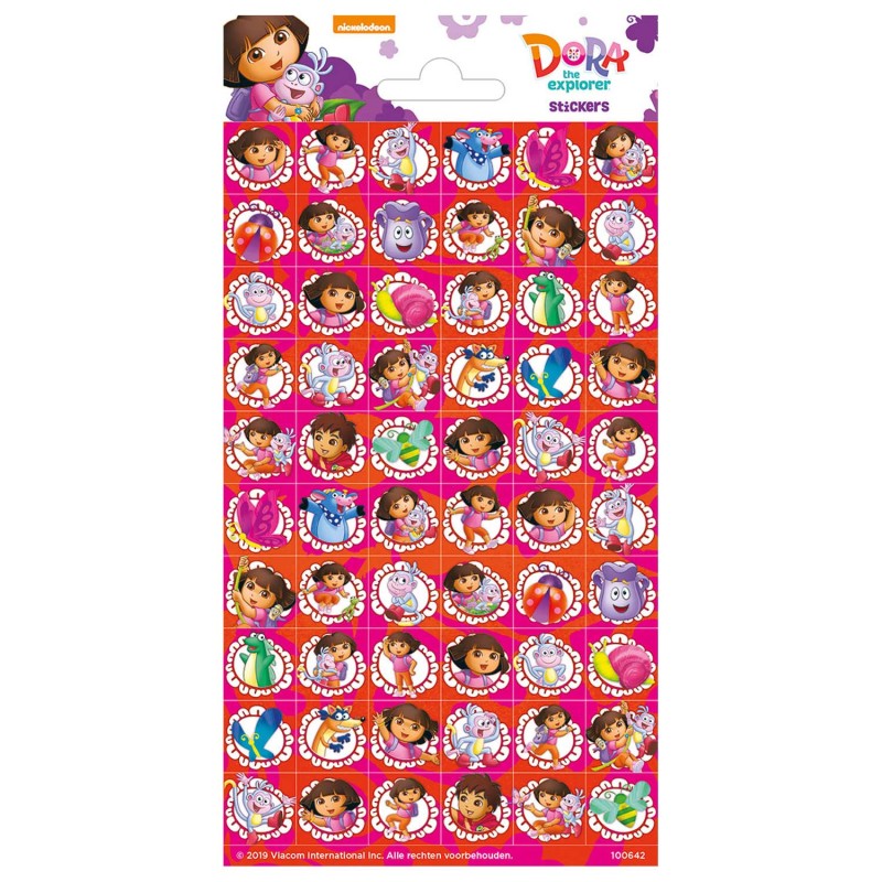 Stickervel Dora Stickervel Dora