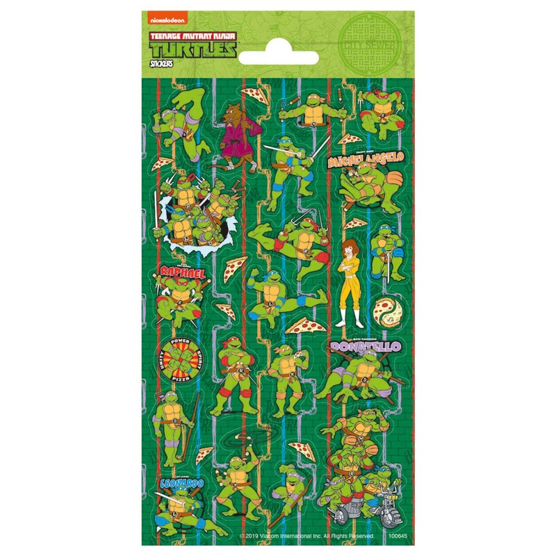 Stickervel Teenage Mutant Ninja Turtles Stickervel Teenage Mutant Ninja Turtles