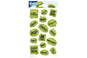Stickervel Reflecterend - Tekstballonnen