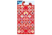 Stickervel met Geur - Aardbeien