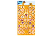 Stickervel met Geur - Sinaasappel