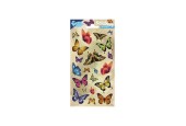 Stickervel Glitter - Vlinders