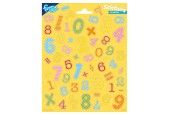 Stickervel Getallen