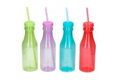 Drinkfles met Rietje, 600ml