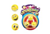 Toi Toys Balles gonflables Emoji 4,5 cm 3 pièces sur carte