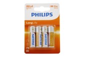Philips Batterij R6 AA Long Life