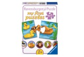 Lieve Dieren puzzel, 9x2st.