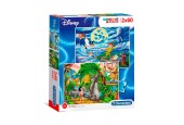 Clementoni Puzzel Peter Pan en Jungle Book, 2x60st.